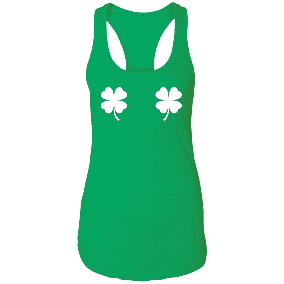 Shamrock Boob Shirt - TeeDragons