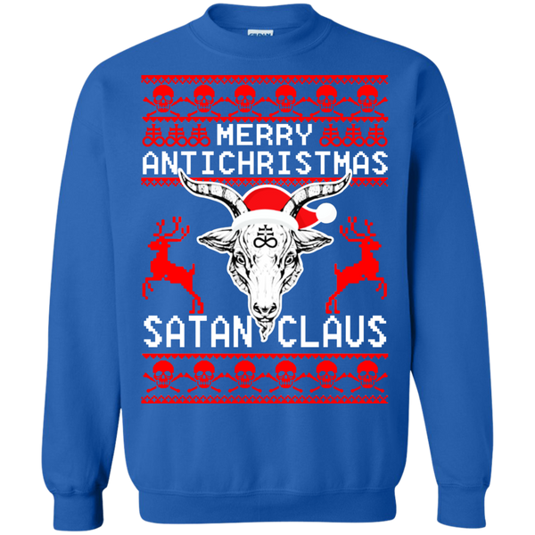 Christmas satan sweater hot sale