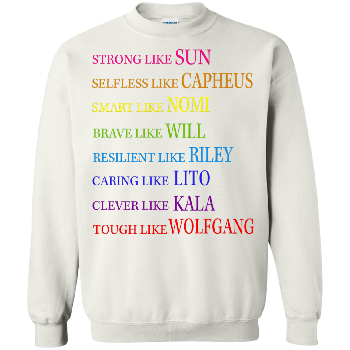 Sun - Capheus - Nomi - Will - Riley - Lito - Kala - Wolfgang Shirt, Hoodie - TeeDragons