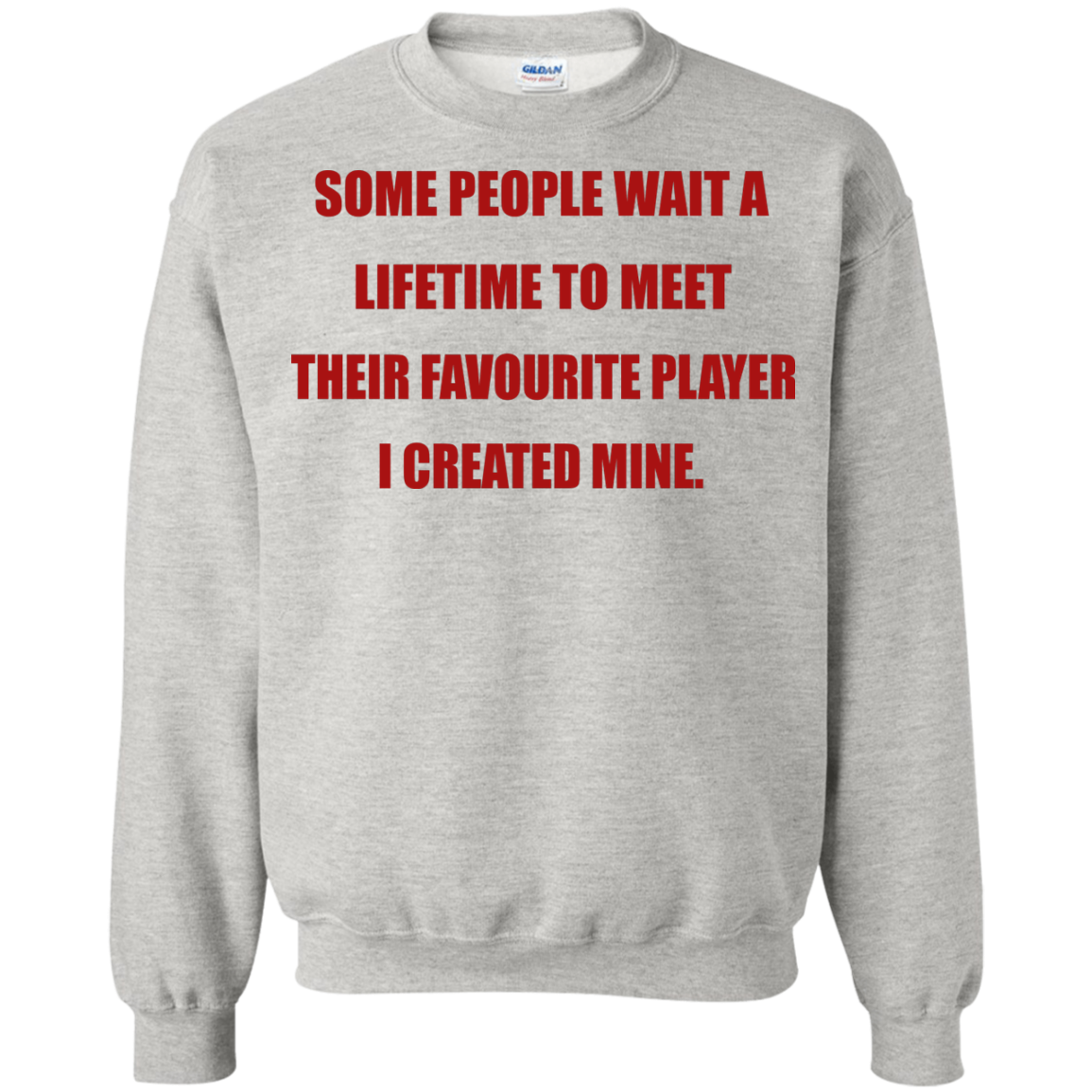Some People Wait A Lifetime To Meet Their Favourite Player I Created Mine T-Shirt - TeeDragons