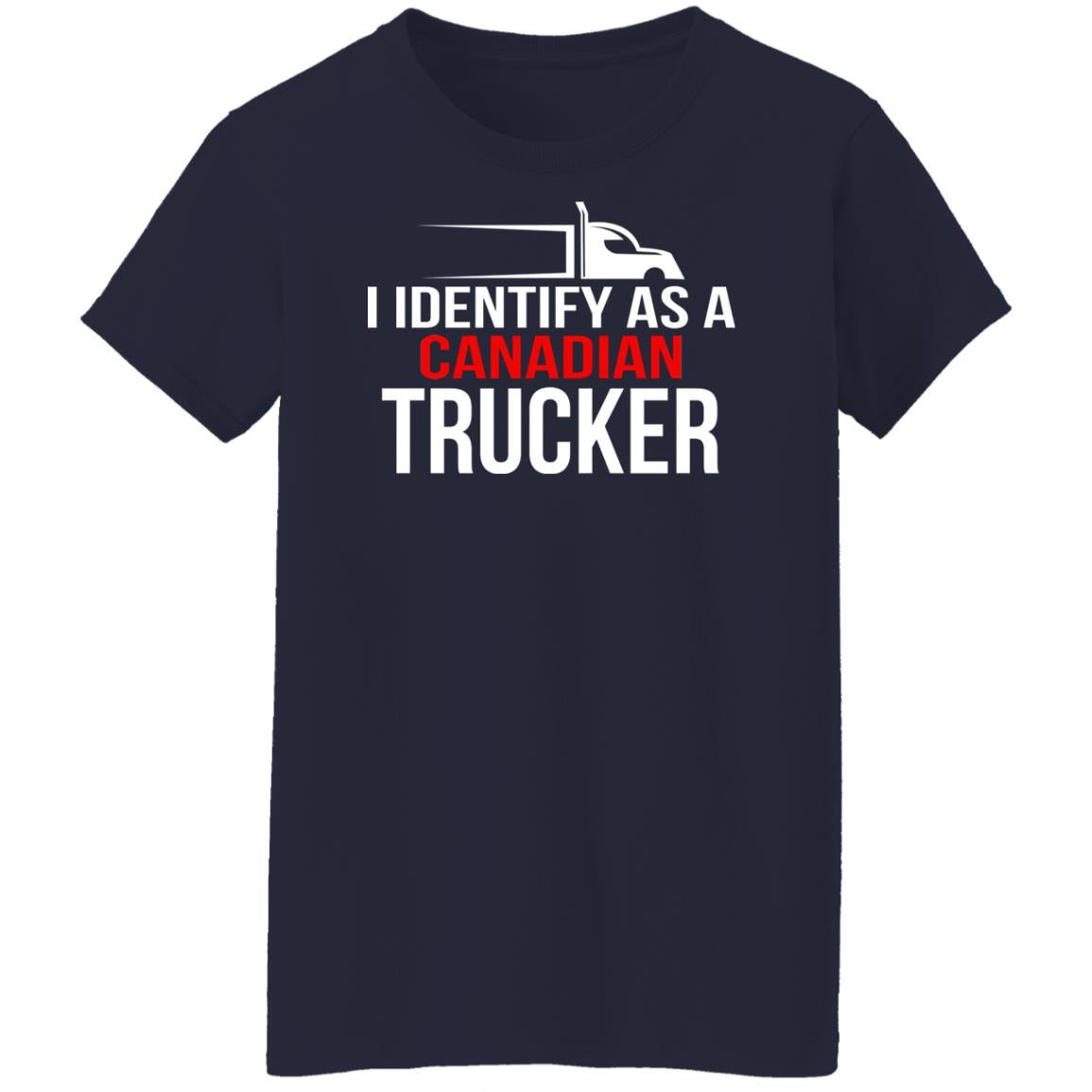 I identify as a Canadian trucker shirt