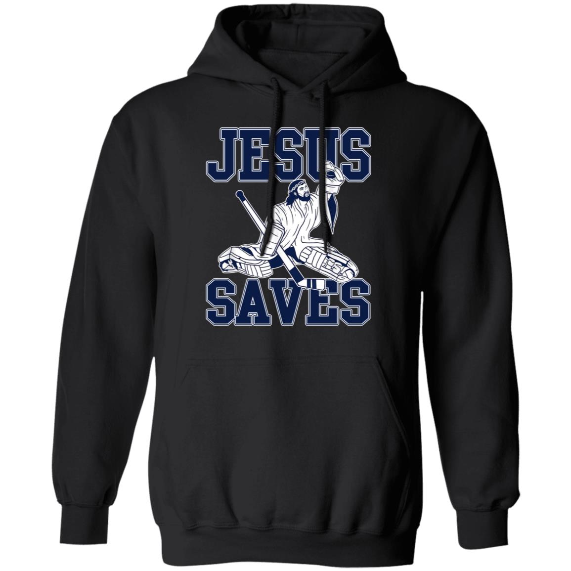 Jesus Saves Hockey Shirt