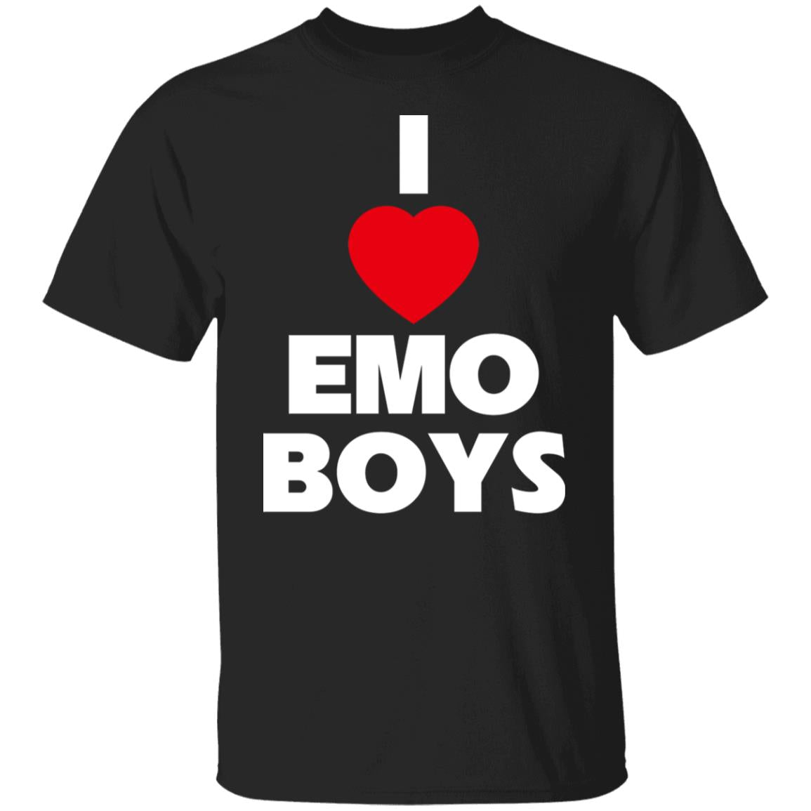 I Love Emo Boys Shirt