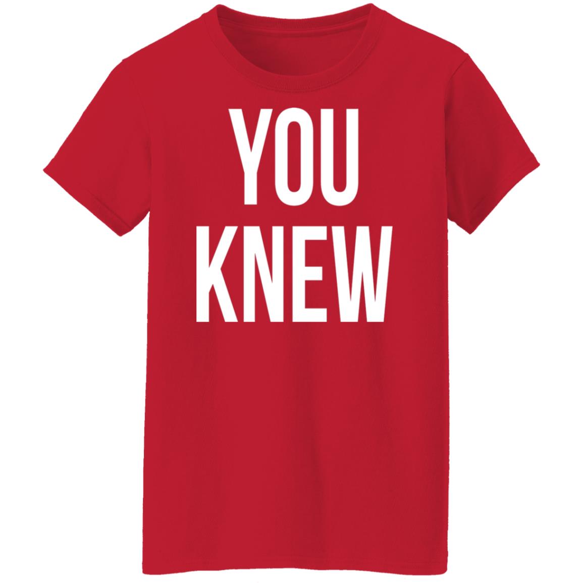 Madison Shanley You Knew Shirt