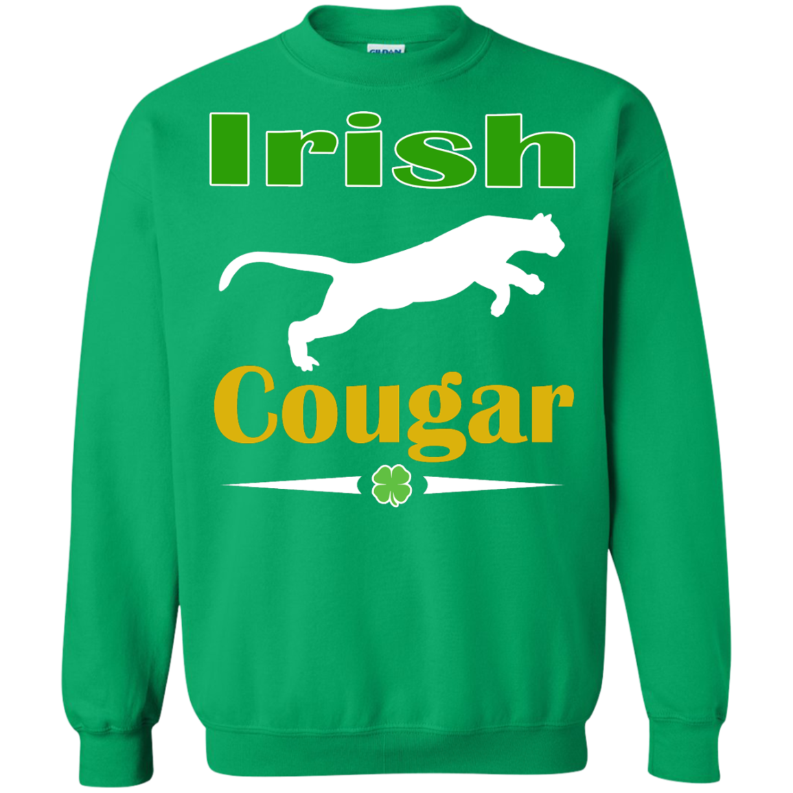 Irish Cougar Shirt - Hoodie - Tank - TeeDragons