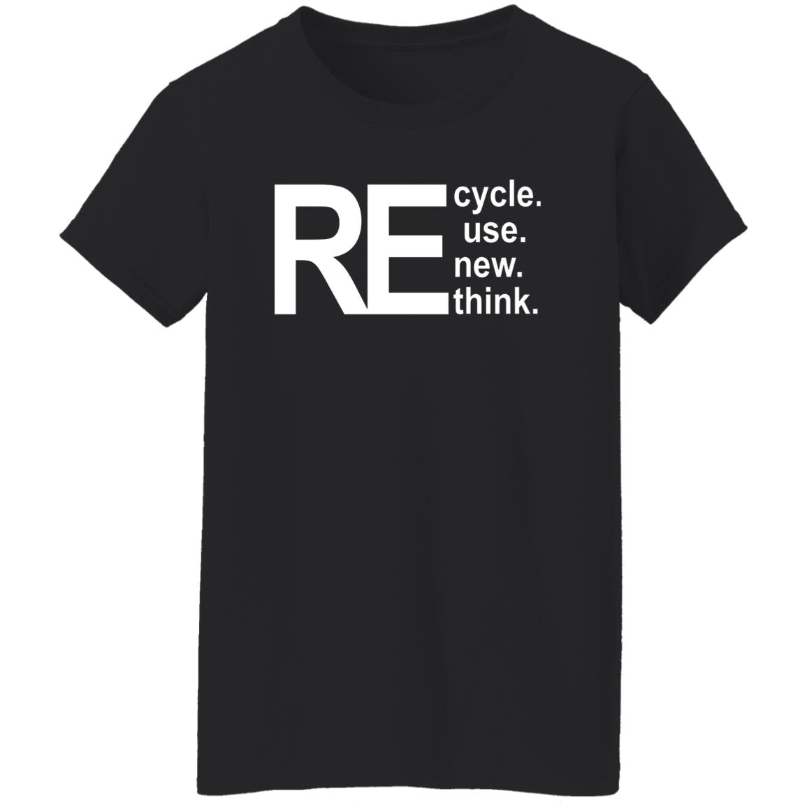 Recycle Reuse Renew Rethink Shirt