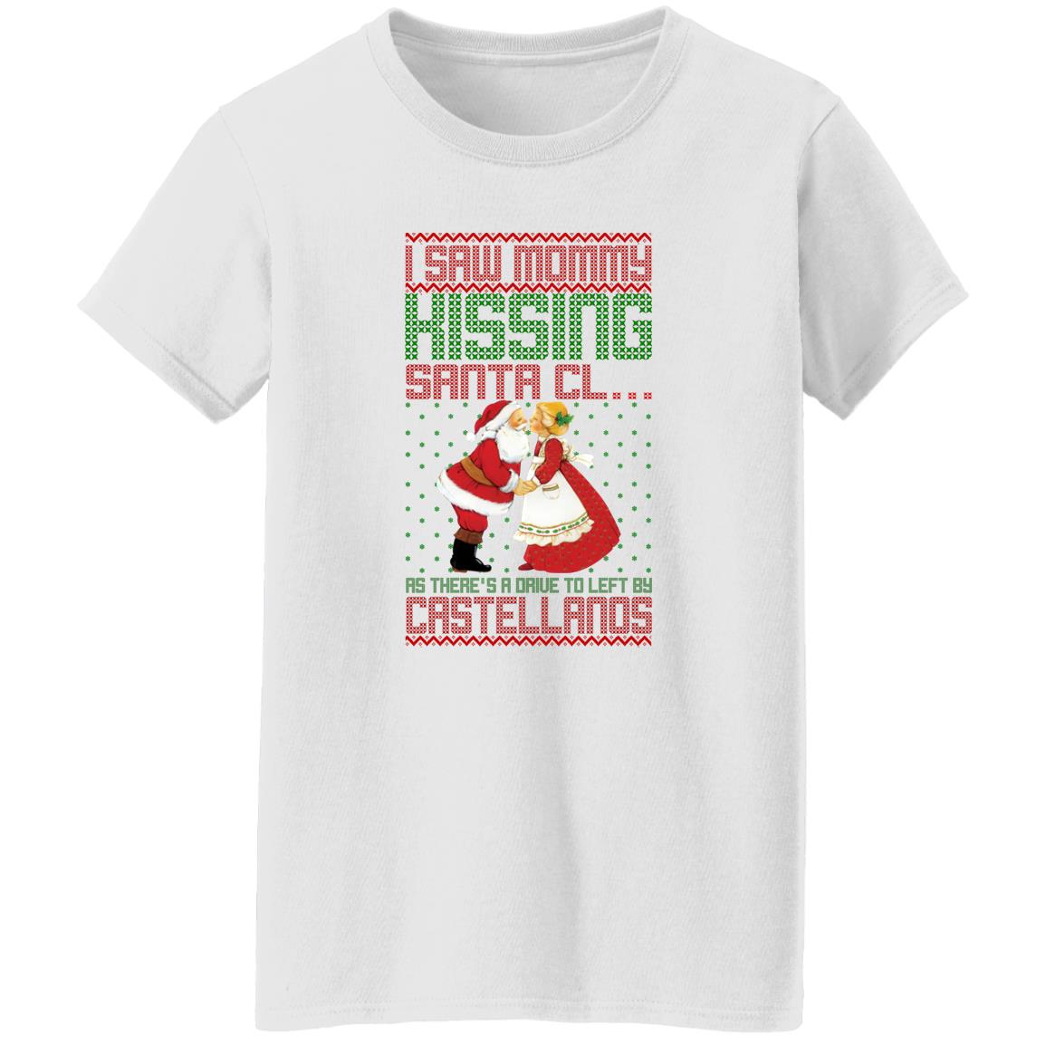 I Saw Mommy Kissing Santa Claus Christmas Sweater