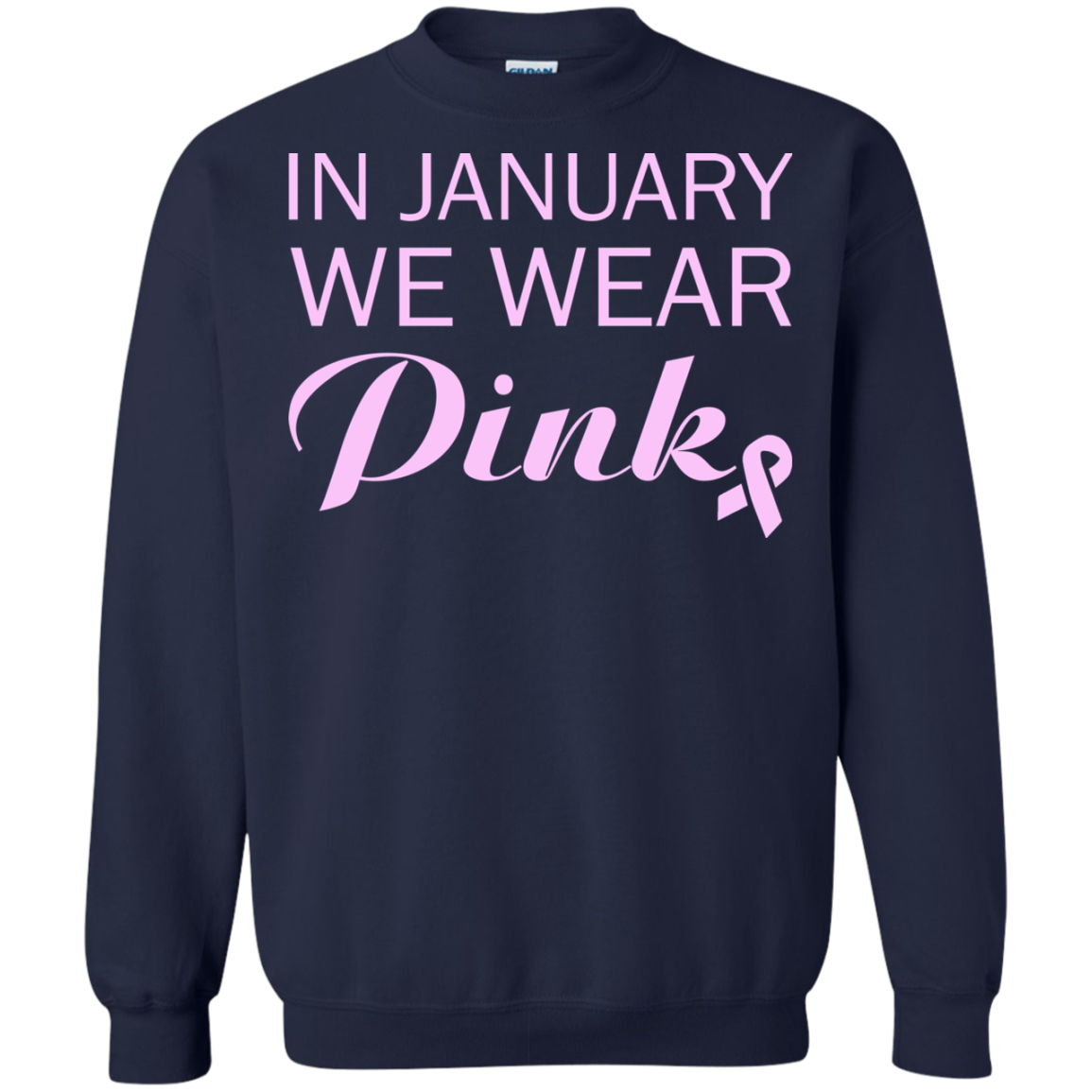In January We Wear Pink Shirt, Hoodie, Tank - TeeDragons