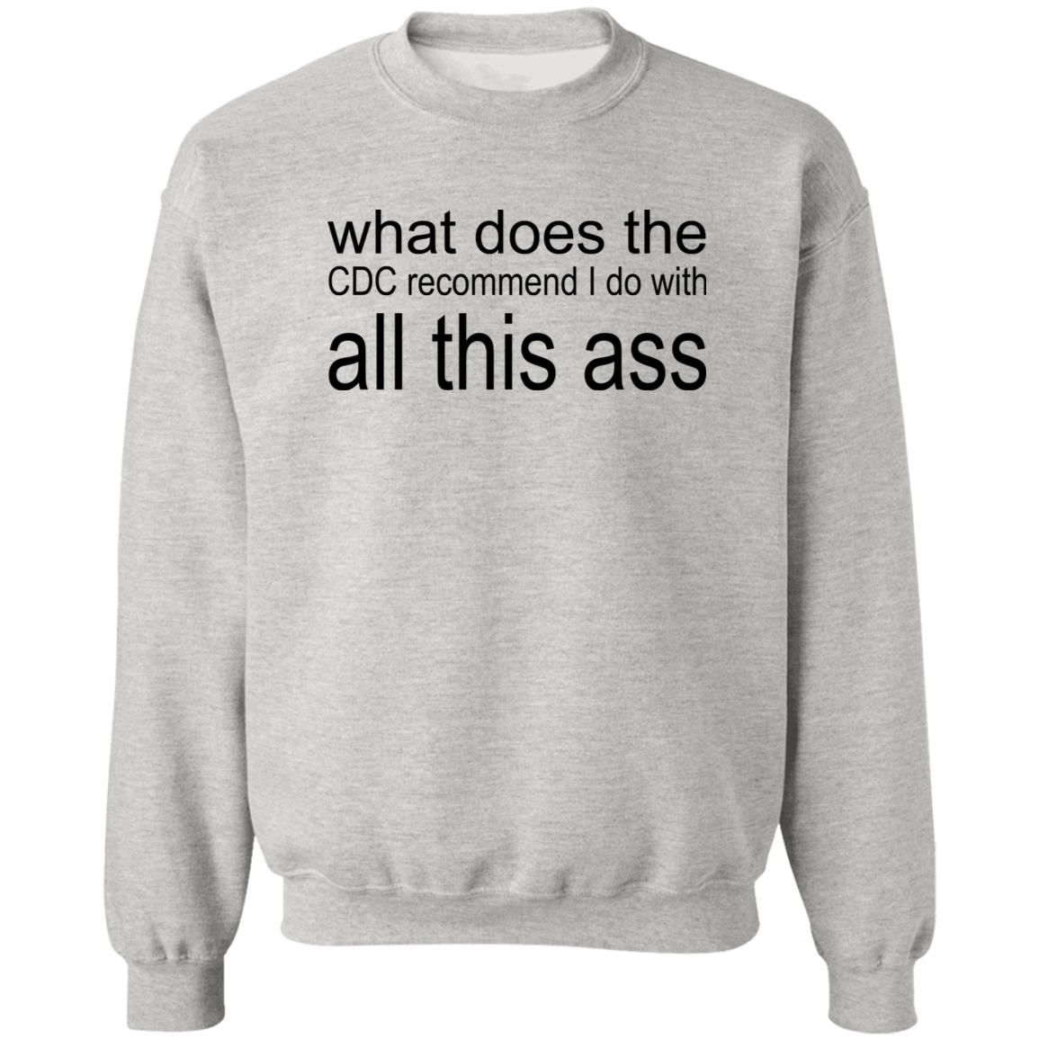 What Does The CDC Recommend I Do With All This Ass Shirt