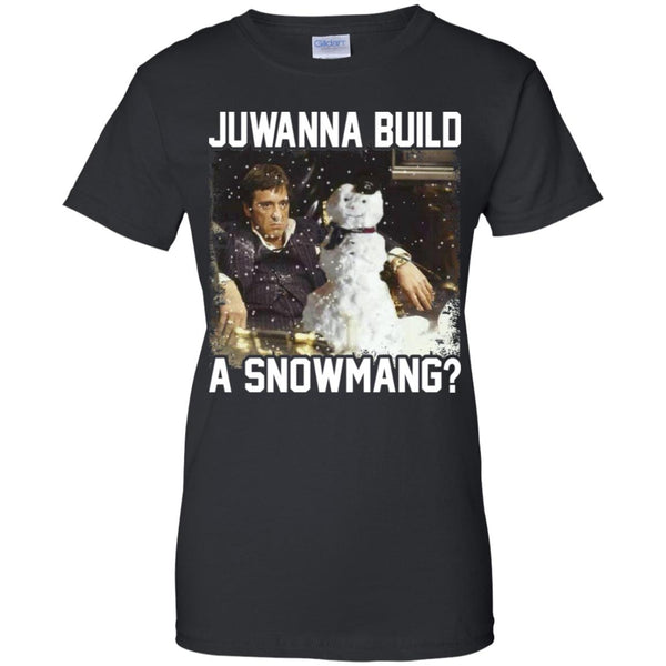 Juwanna Build A Snowmang Christmas Sweater - TeeDragons