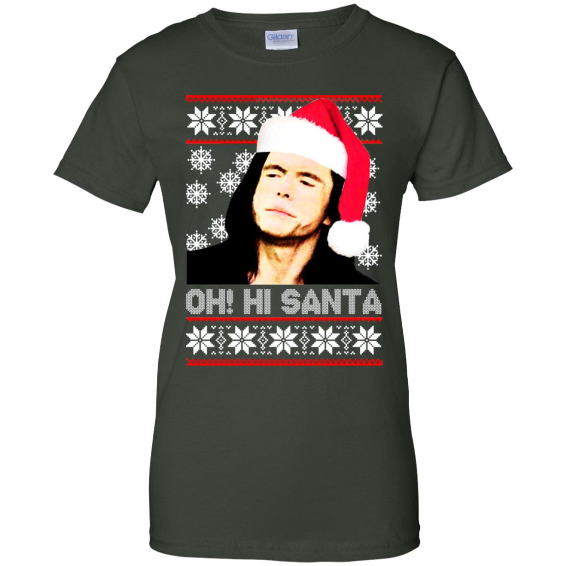 The Room Oh Hi Santa Christmas Sweater - TeeDragons