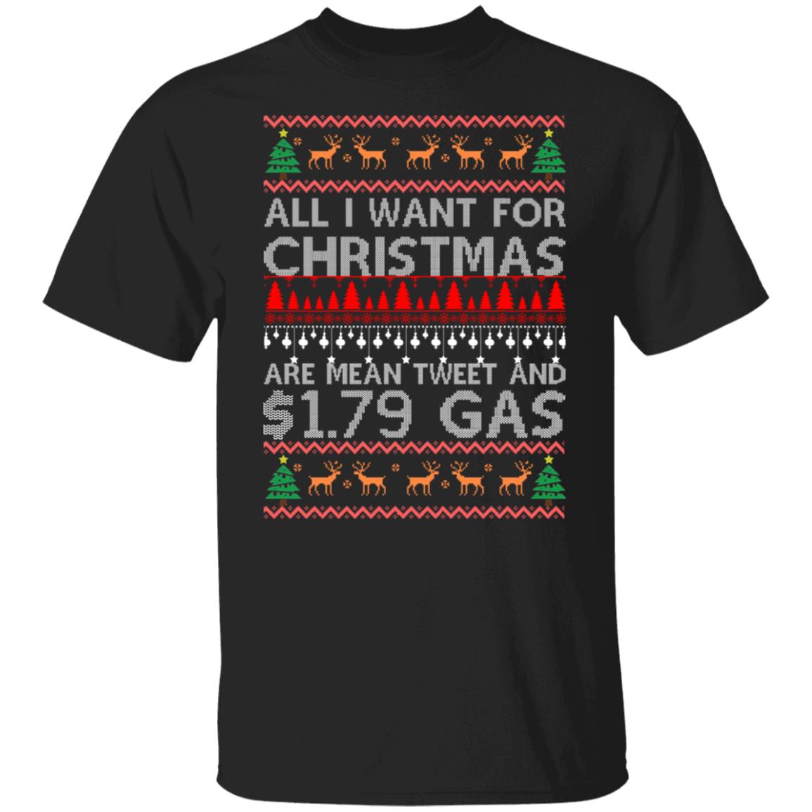 All I Want For Christmas Are Mean Tweet And $1.79 Gas Sweater