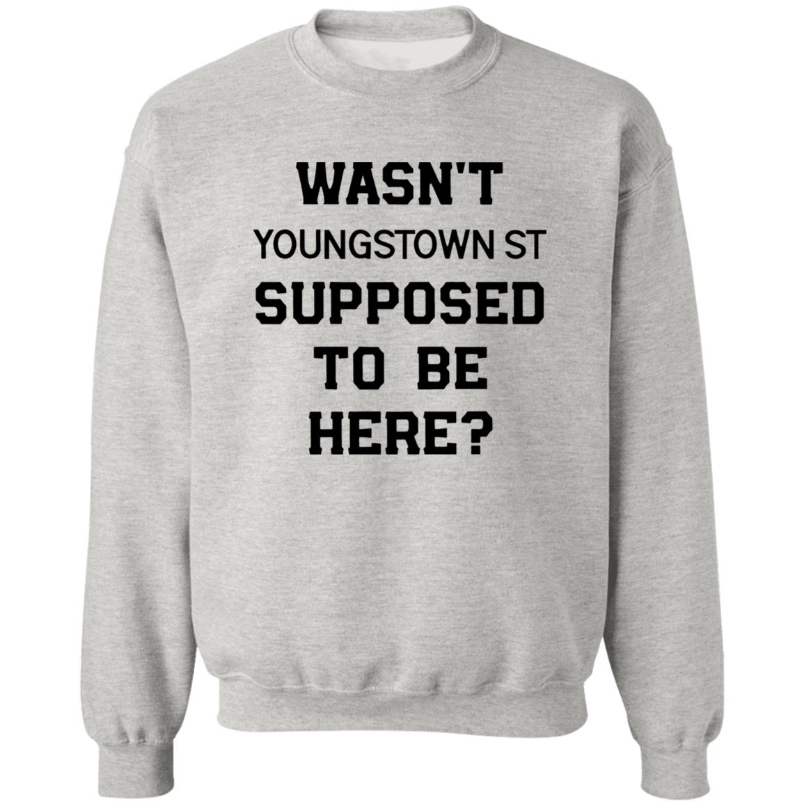Wasn’t Youngstown St Supposed To Be Here Shirt