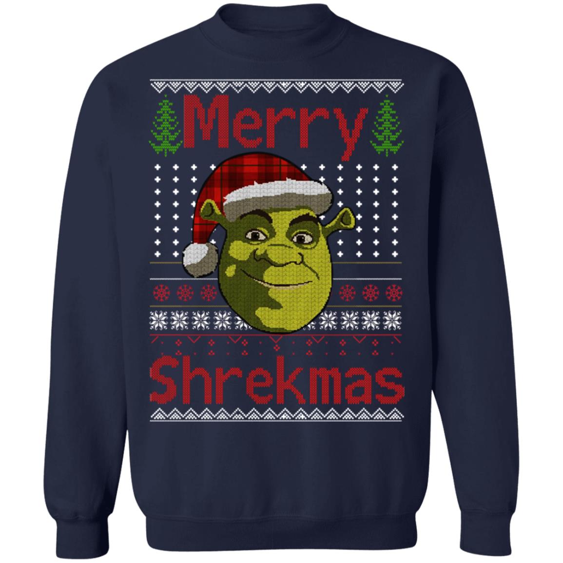 Merry Shrekmas Christmas Sweater