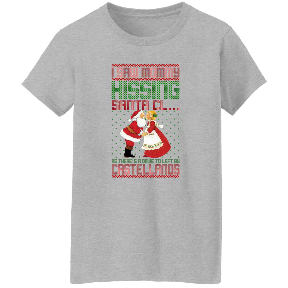 I Saw Mommy Kissing Santa Claus Christmas Sweater