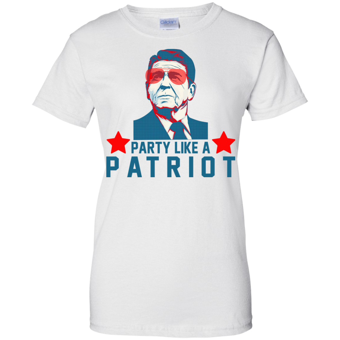 Reagan Party Like A Patriot Shirt, Hoodie, Tank - TeeDragons