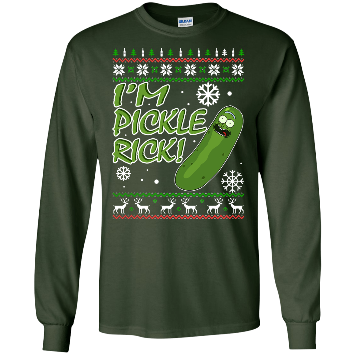 Pickle rick xmas sales sweater
