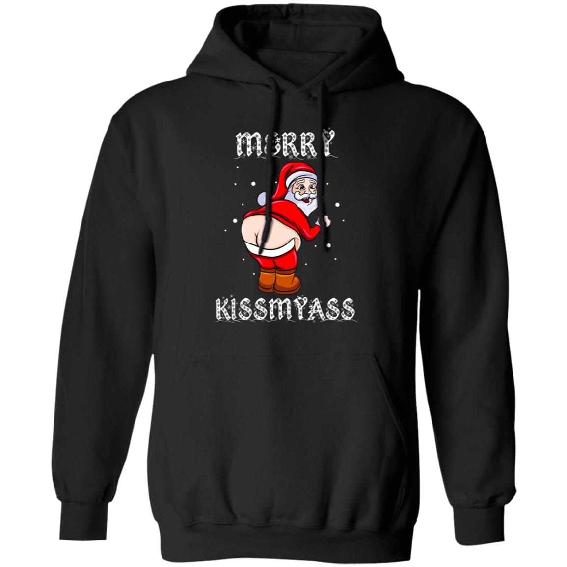 Santa Merry Kiss My Ass Shirt