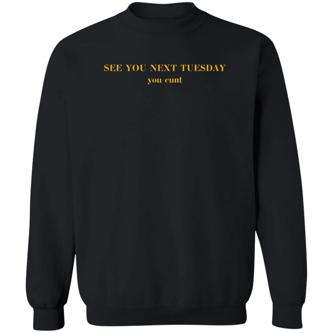 See You Next Tuesday You Cunt Shirt