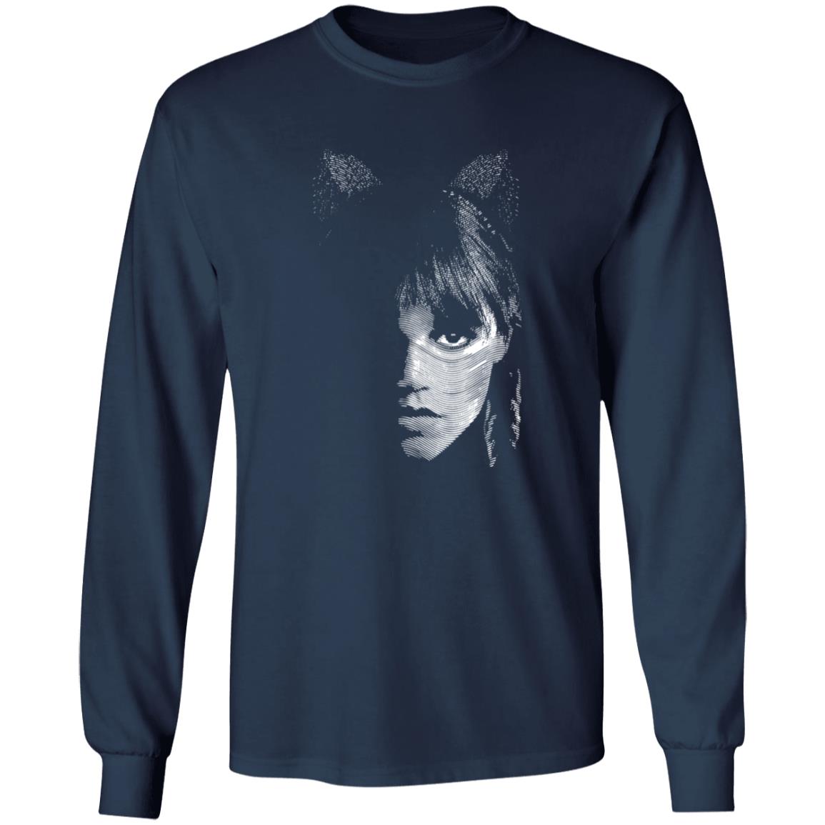 Wednesday Addams Cat Shirt