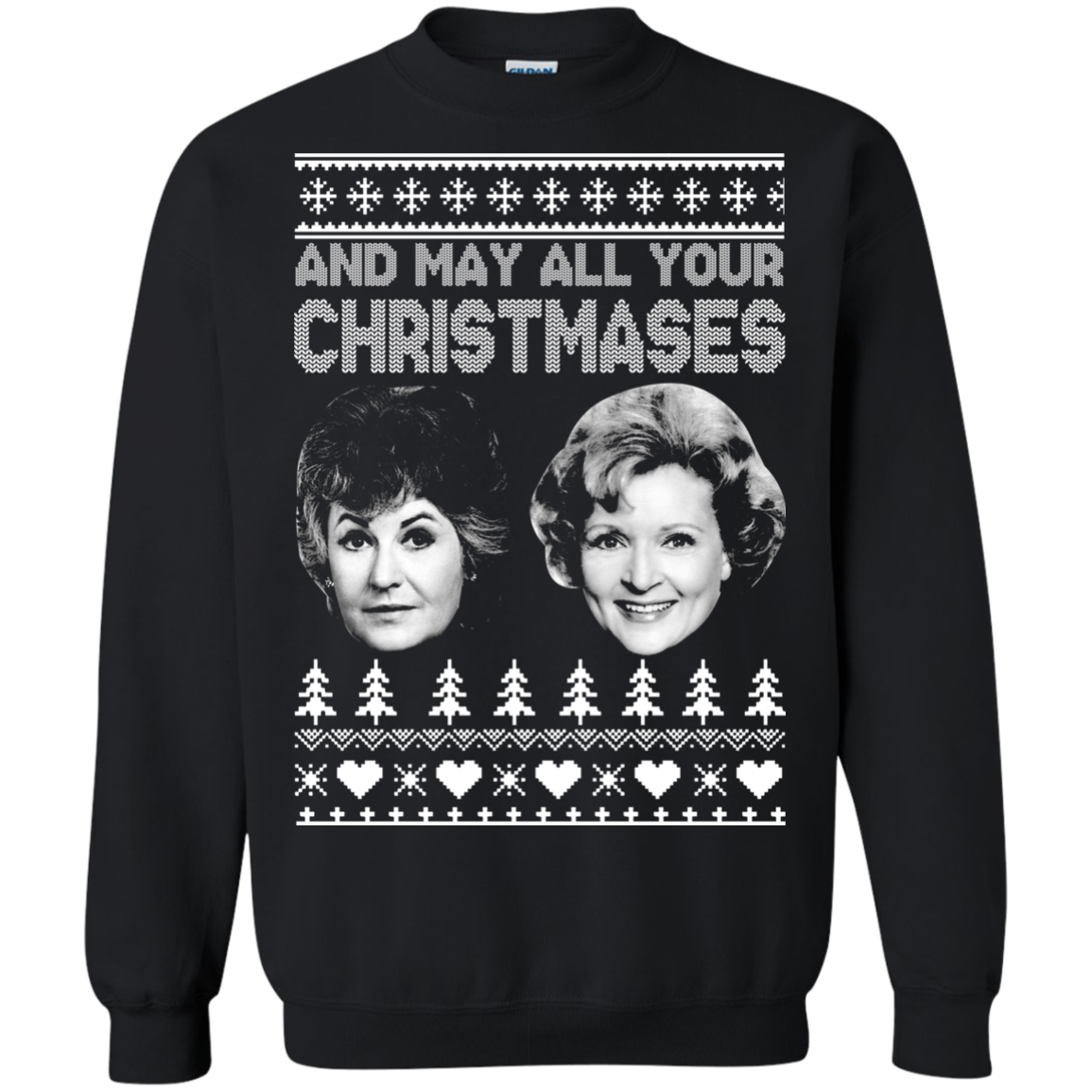 Bea And White - And May All Your Christmases Sweater - TeeDragons