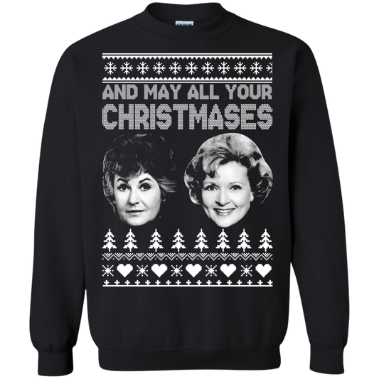 Bea And White - And May All Your Christmases Sweater - TeeDragons