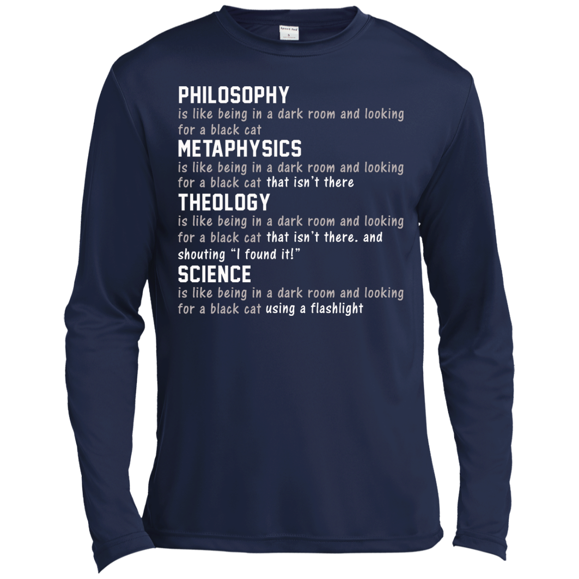 Philosophy - Metaphysics - Theology - Science Shirt, Hoodie, Tank - TeeDragons