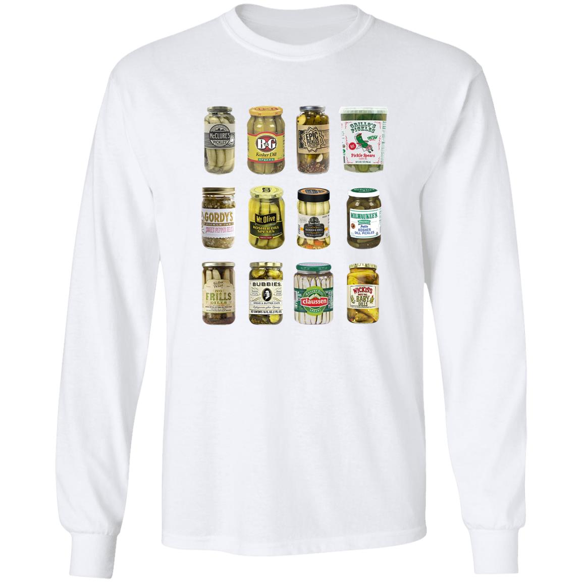 Vintage Canned Pickles Pickle Lovers Shirt