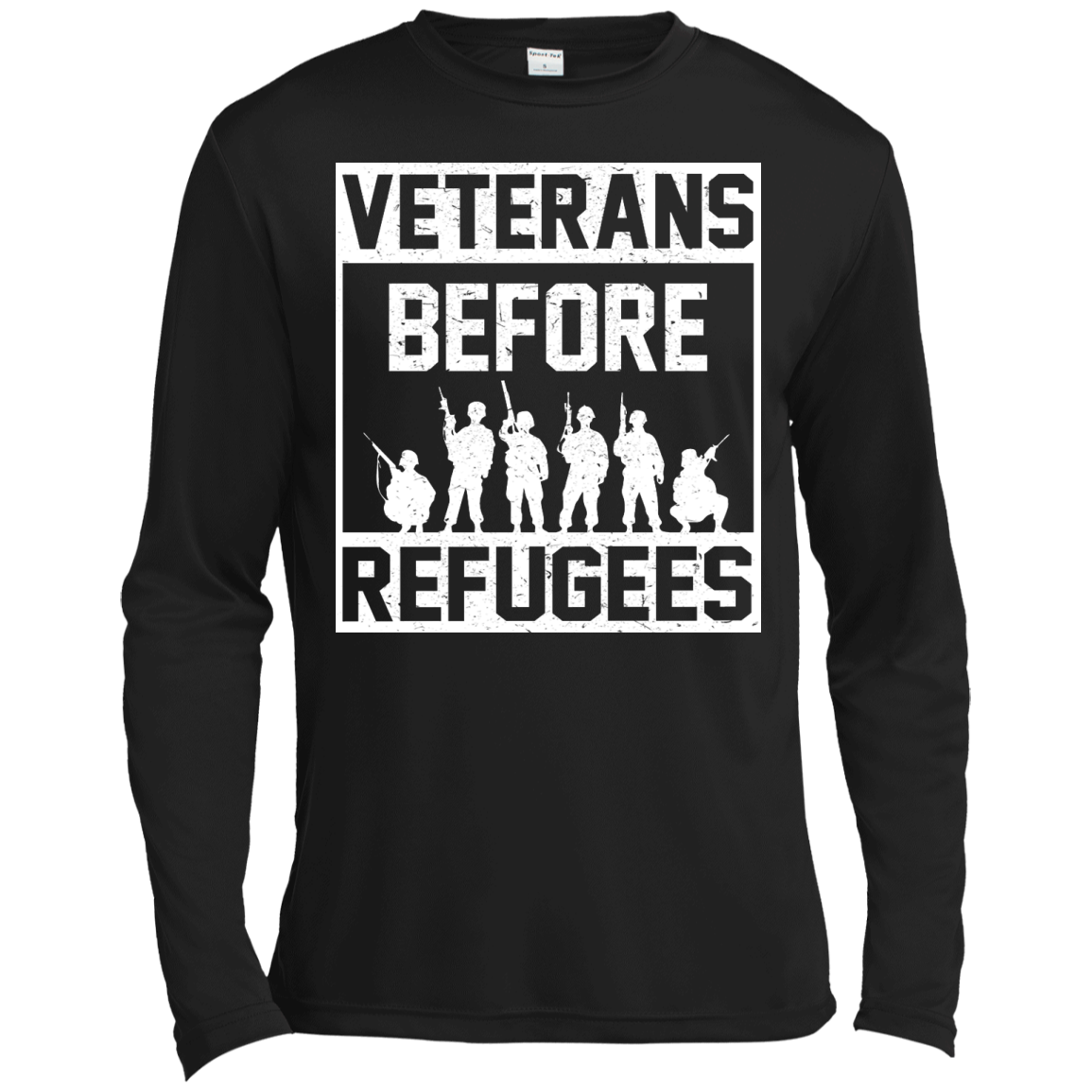 Veterans Before Refugees Shirt, Hoodie, Tank - TeeDragons