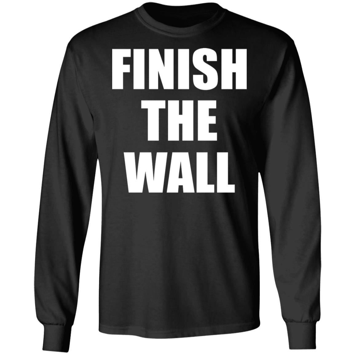 Finish the wall shirt