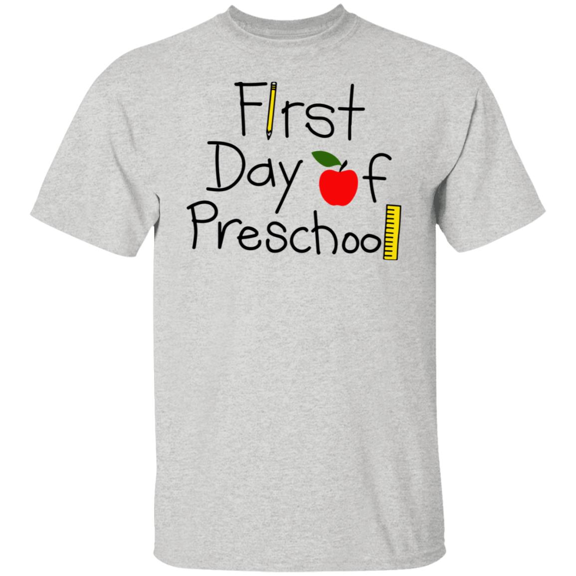 First Day Of Preschool Shirt