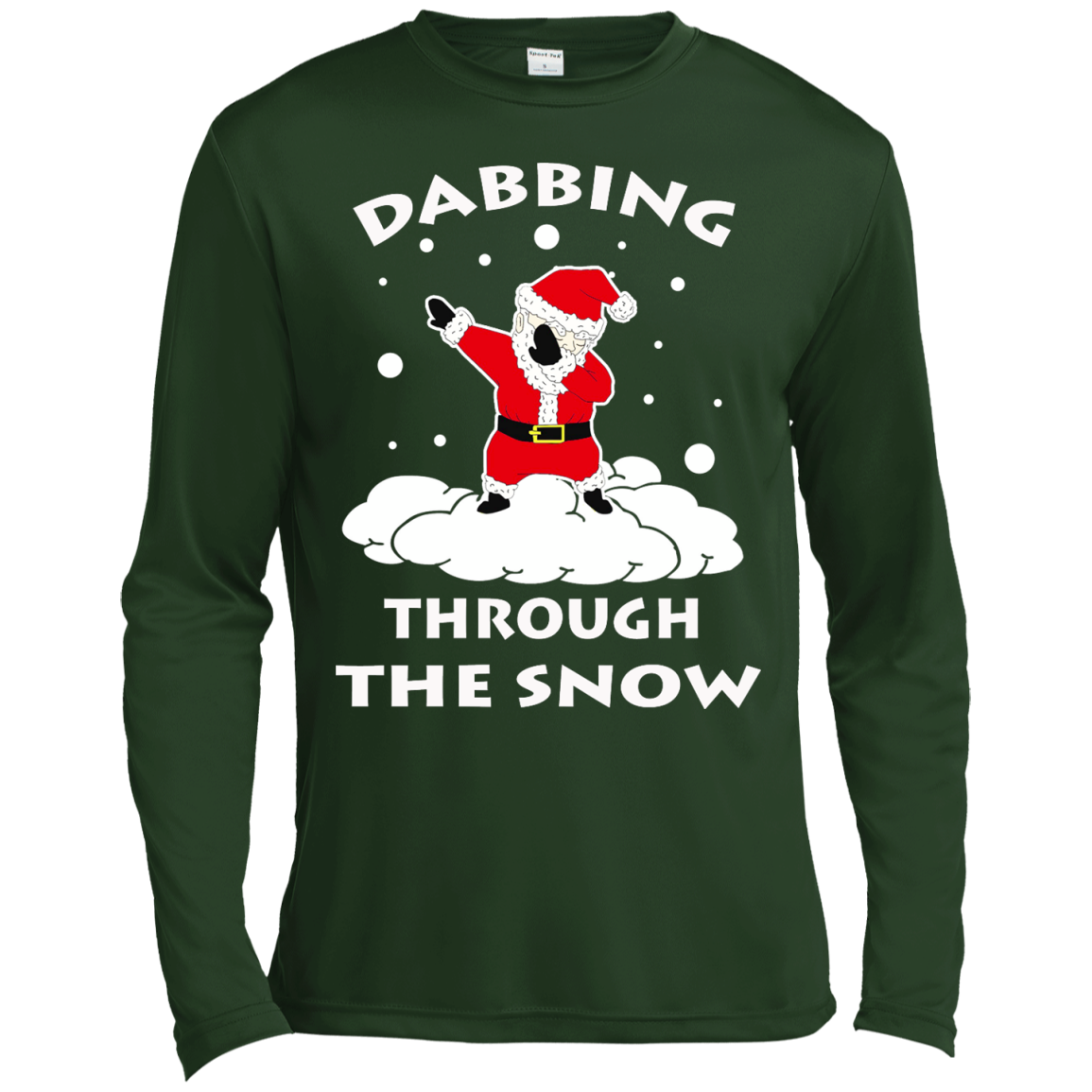 Dabbing Through The Snow Sweatshirt, T-Shirt, Hoodie - TeeDragons