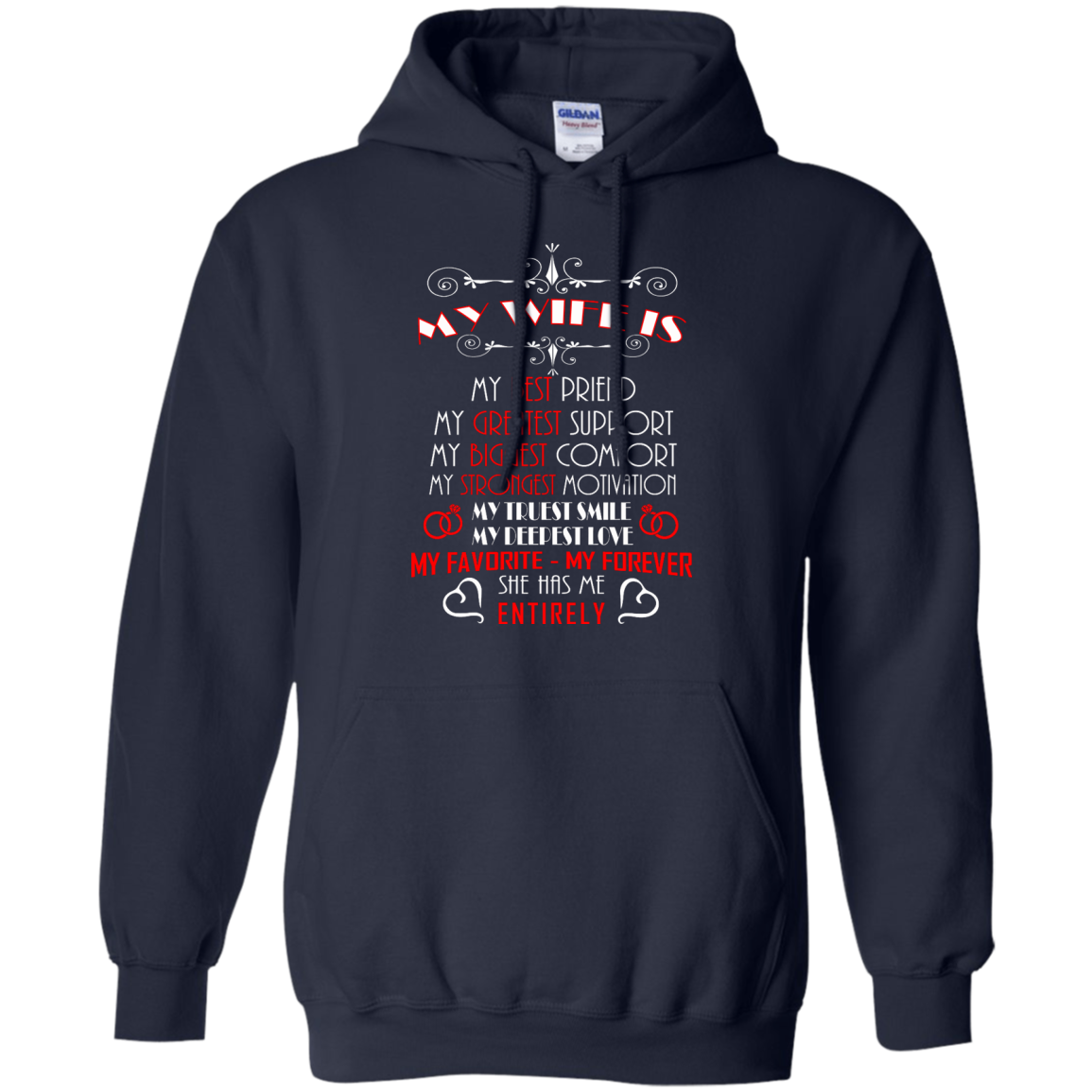 My Wife Is My Best Friend - She Has Me Entirely Shirt, Hoodie, Tank - TeeDragons