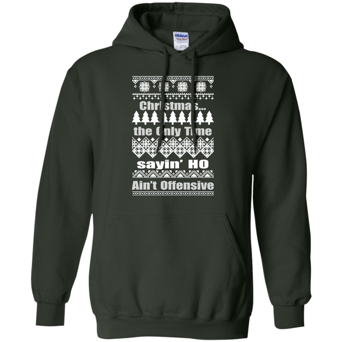 Christmas The Only Time Sayin’ Ho Ain’t Offensive Sweater - TeeDragons