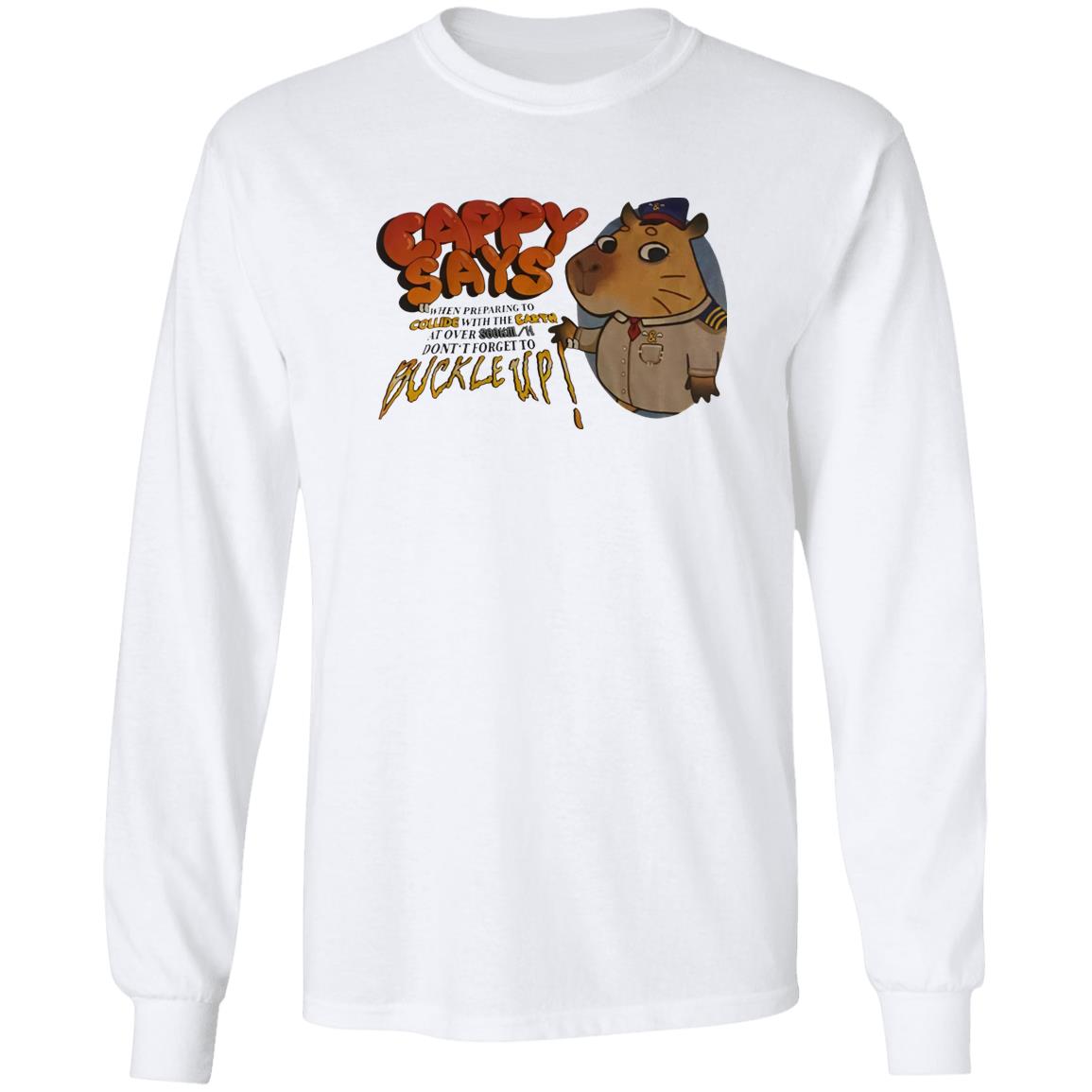 Cappy Says When Preparing To Collide With The Earth Shirt
