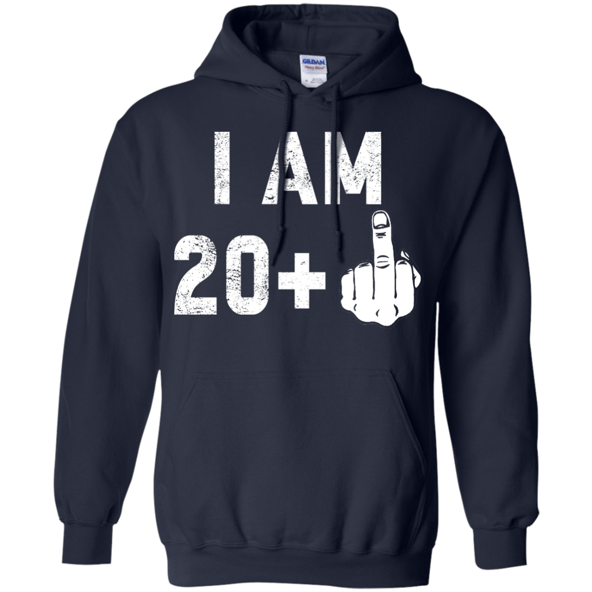 I Am 20 And Middle Finger Shirt, Hoodie, Tank - TeeDragons