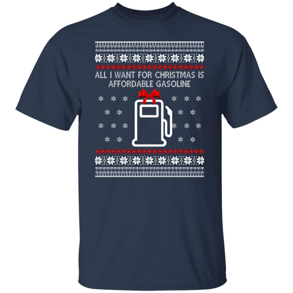 All I Want For Christmas Is Affordable Gasoline Sweater