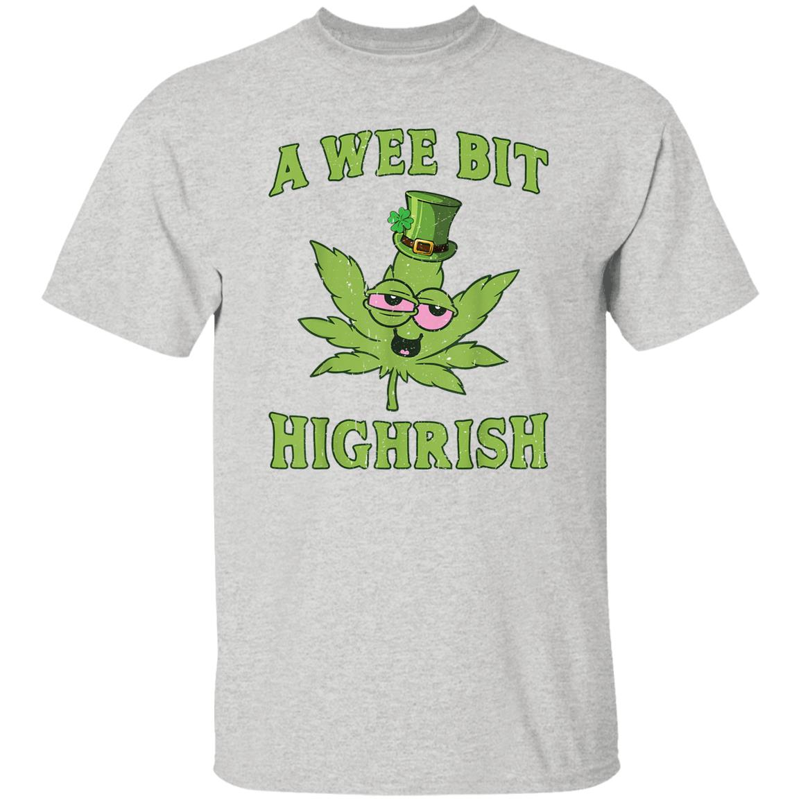 St Patricks Day A Wee Bit Highrish Shirt