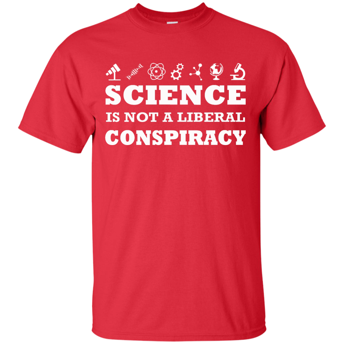 Science Is Not A Liberal Conspiracy Shirt, Hoodie, Tank - TeeDragons