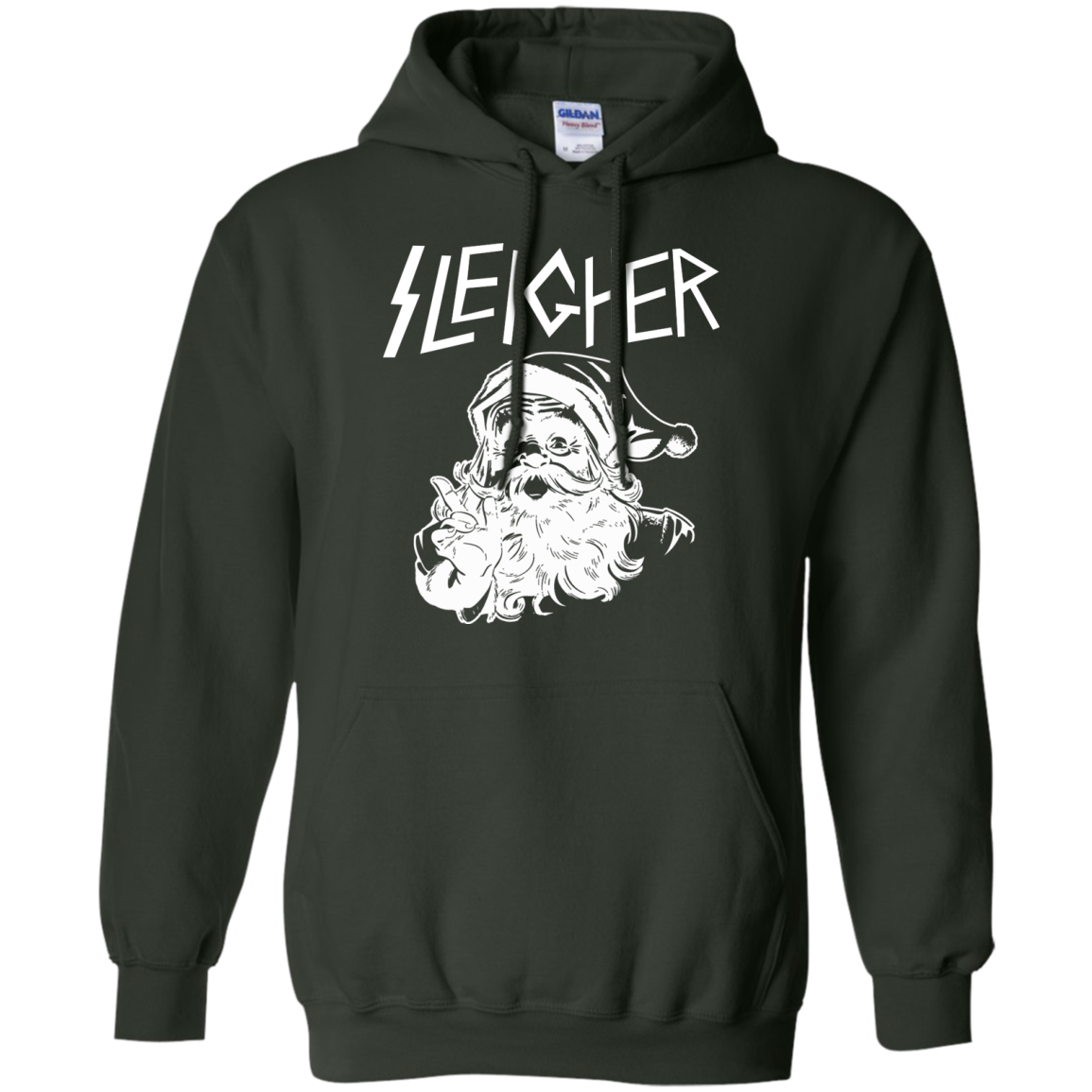 Santa Sleigher Christmas Shirt, Hoodie, Sweatshirt - TeeDragons