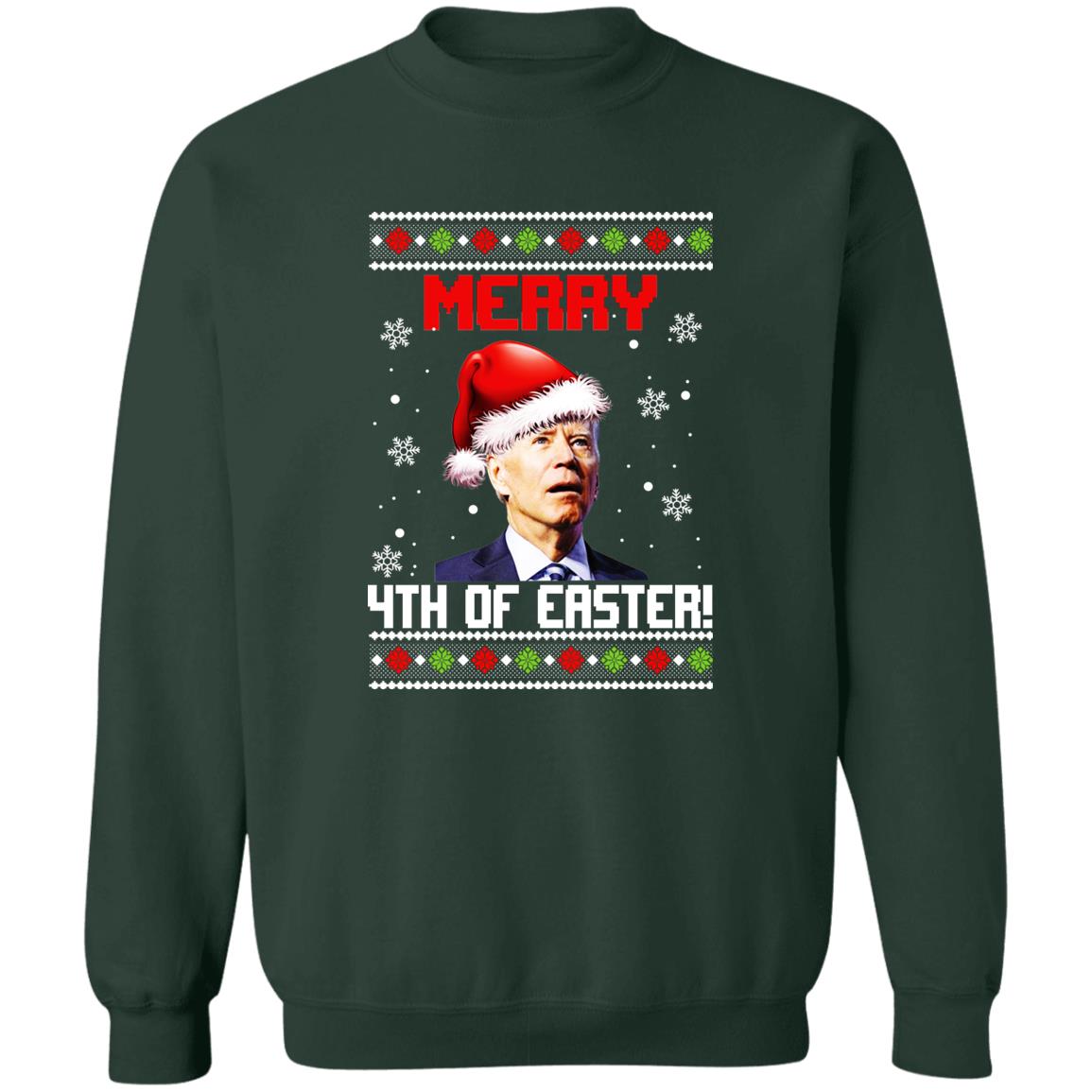 Merry 4th Of Easter Christmas Sweater
