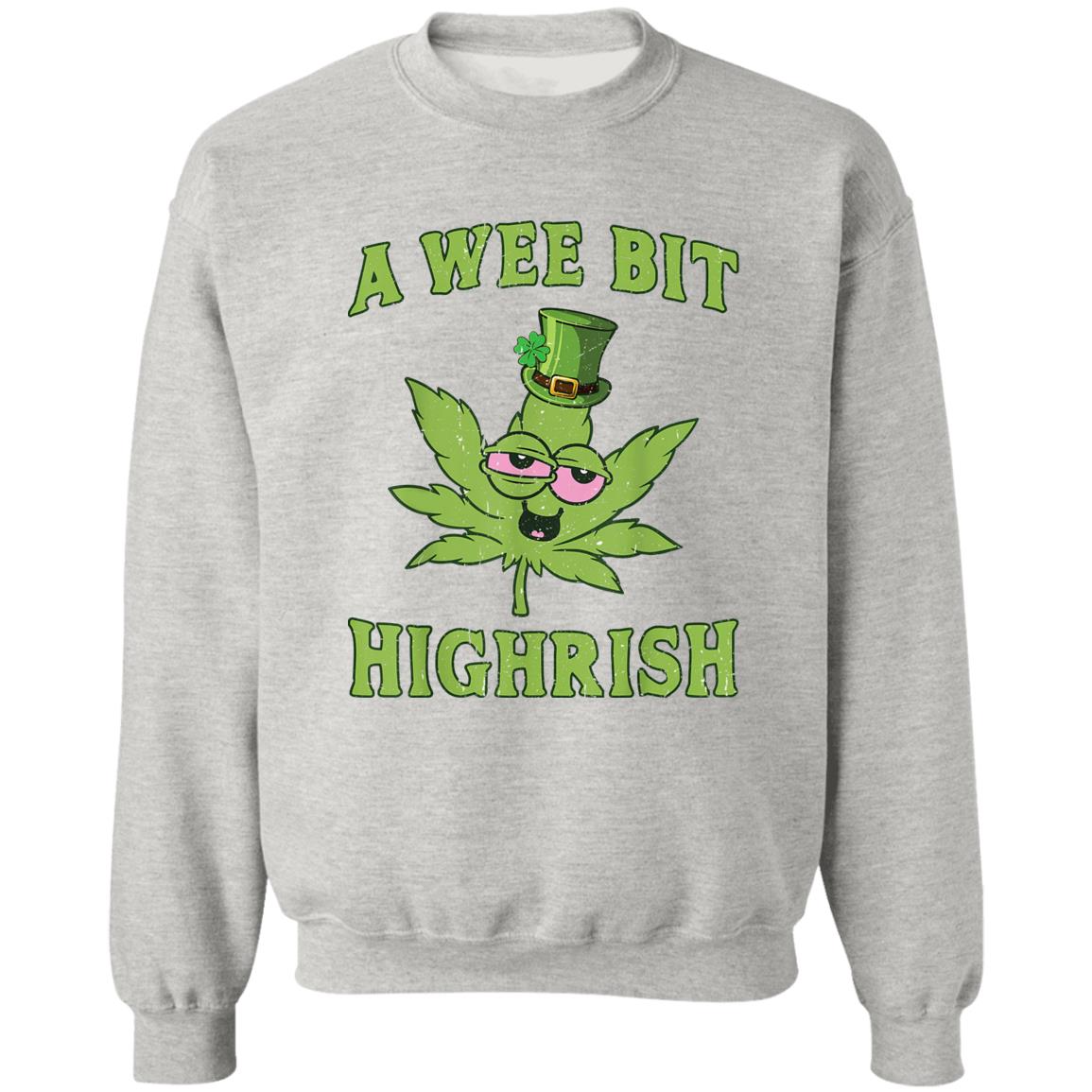 St Patricks Day A Wee Bit Highrish Shirt