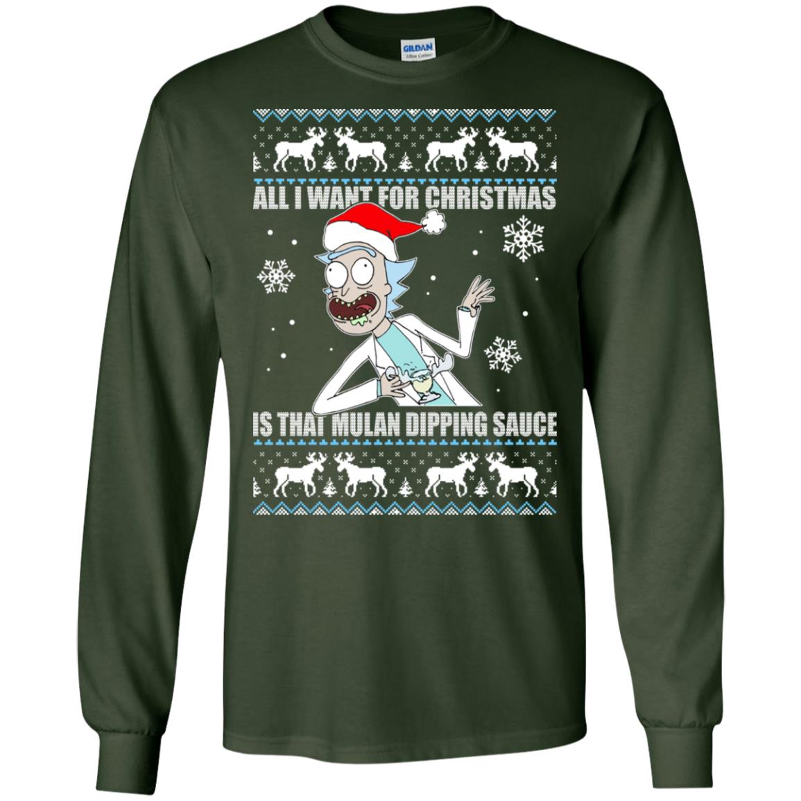 All I Want For Christmas Is Thai Mulan Dipping Sauce Sweater - TeeDragons
