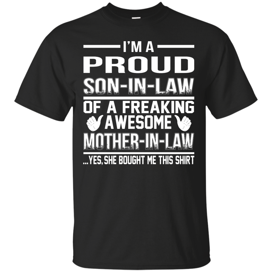 Proud Son-In-Law Of A Freaking Awesome Mother-In-Law Shirt, Hoodie, Tank - TeeDragons