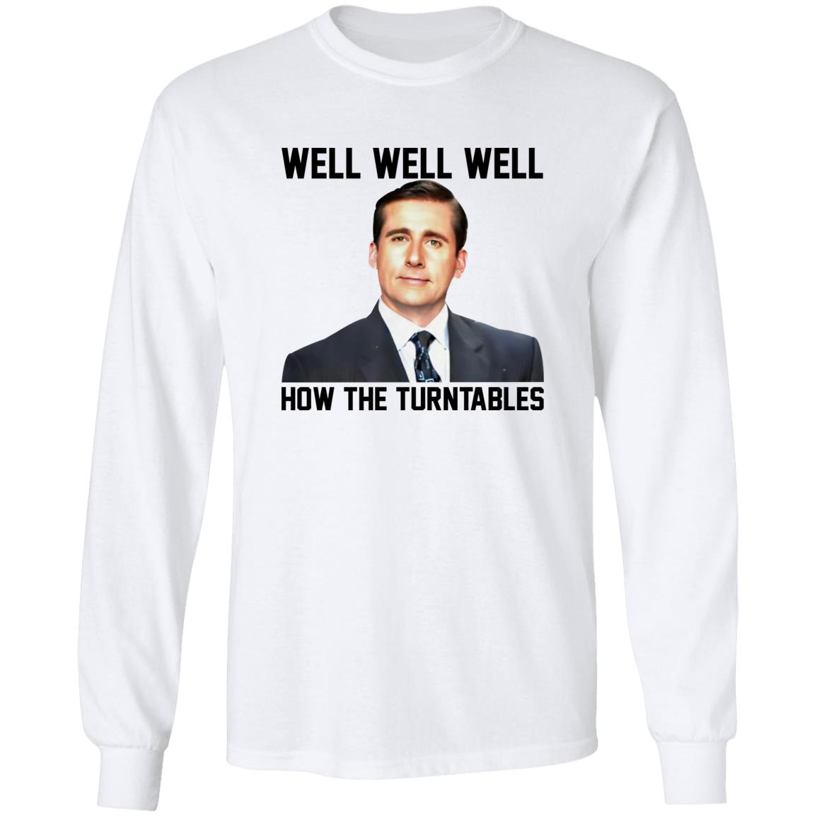 Michael Scott Well Well Well How The Turntables Shirt