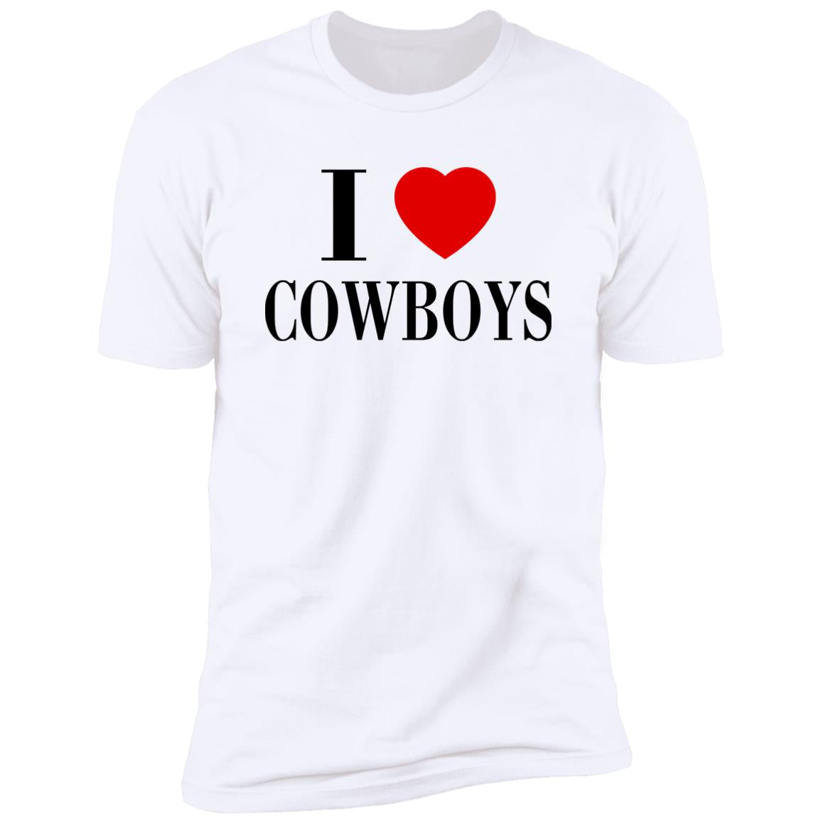 I Love Cowboys Shirt