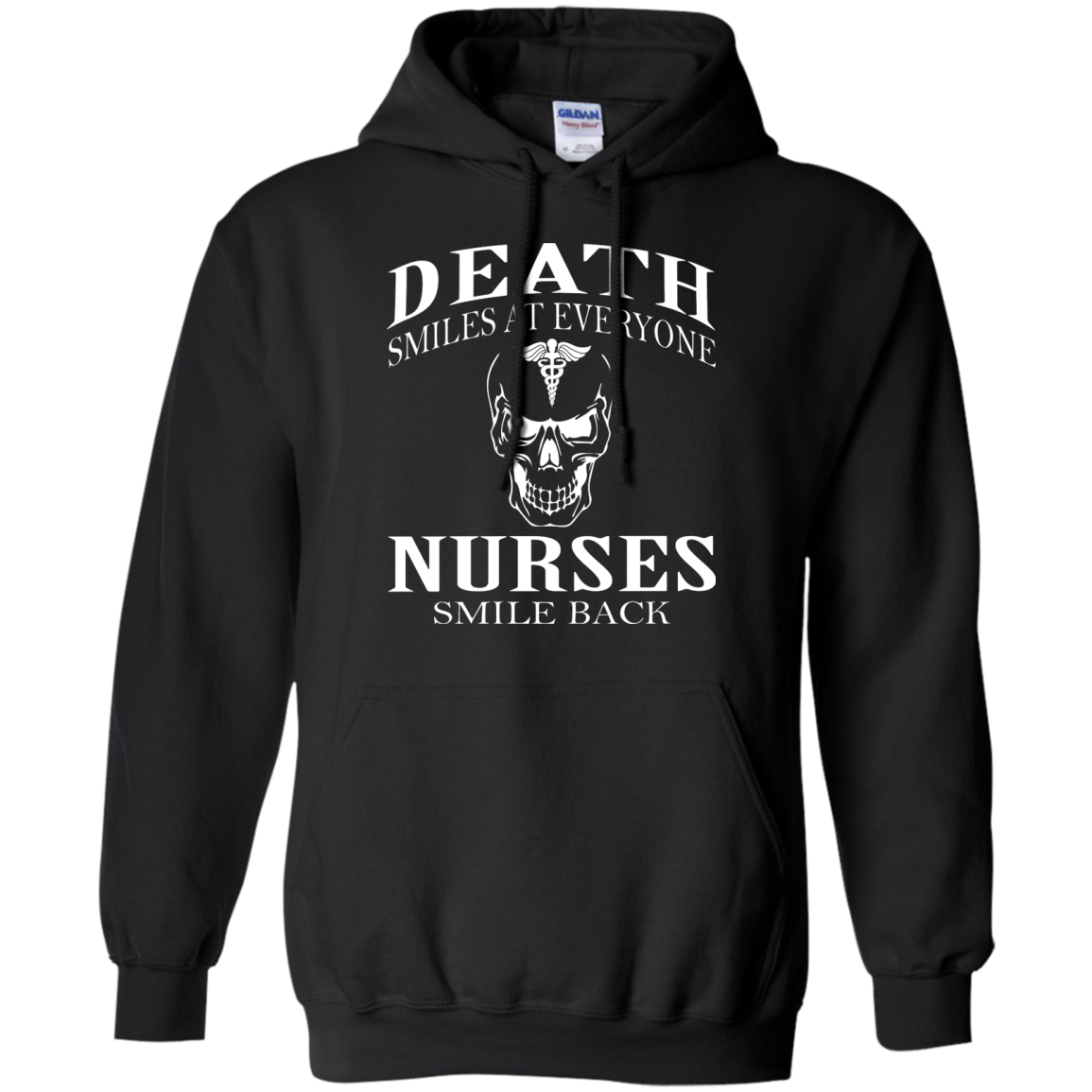 Death Smiles At Everyone - Nurses Smile Back Shirt, Hoodie, Tank - TeeDragons