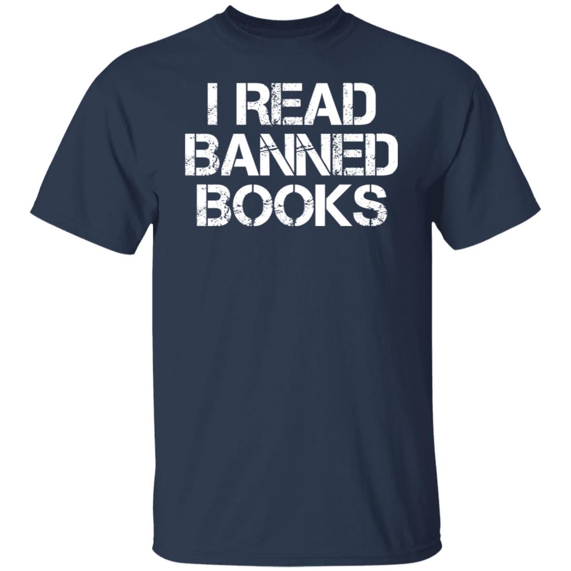 I read banned books shirt - TeeDragons
