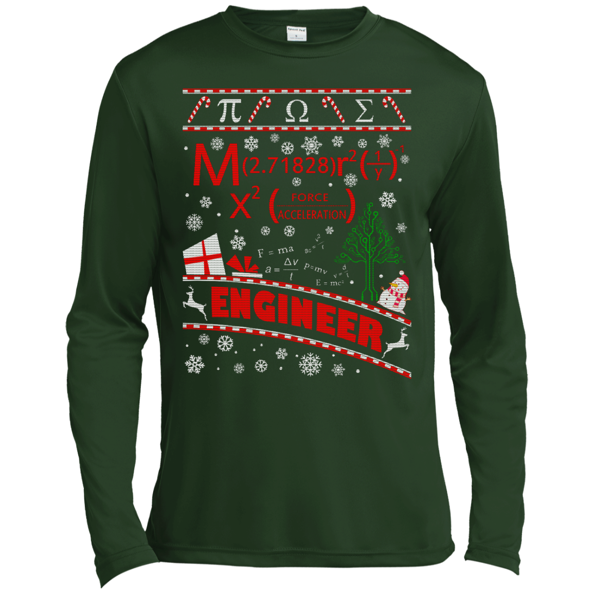 Engineering Ugly Christmas Sweatshirt, Hoodie - TeeDragons