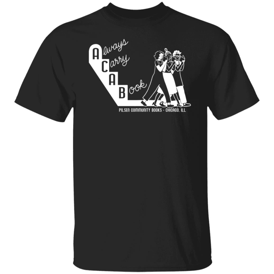 Always carry a book shirt